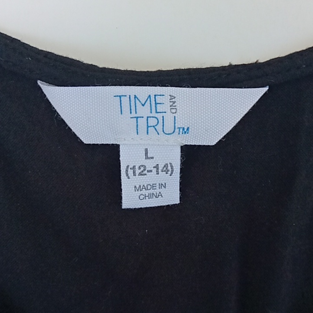 Time And Tru Black Nursing Dress - Picture 7 of 16